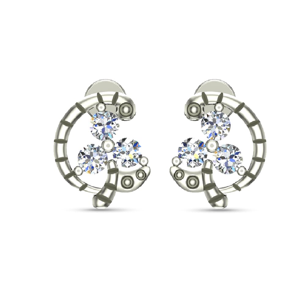 Allison Gold Diamond Earrings