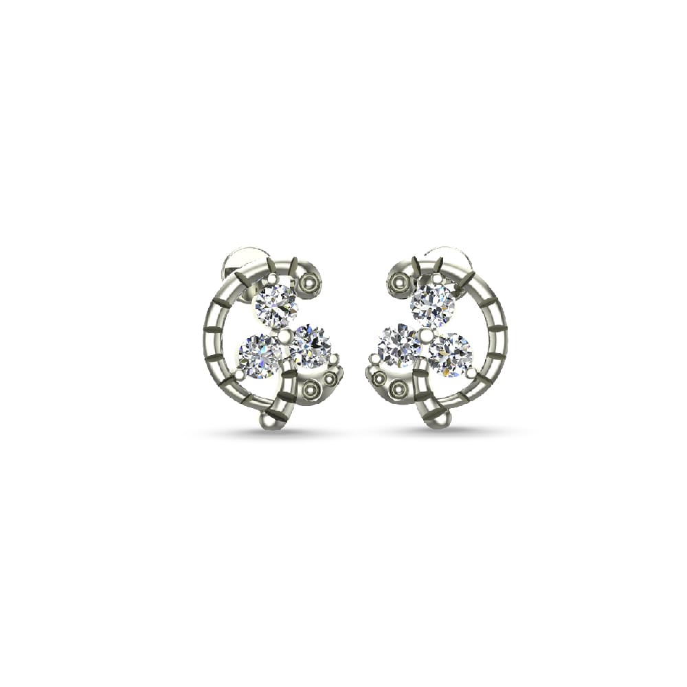 Allison Gold Diamond Earrings
