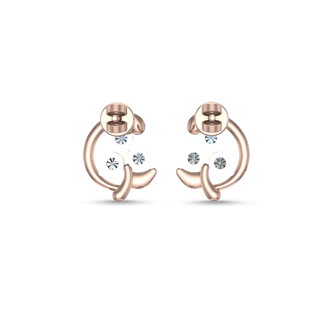 Allison Gold Diamond Earrings