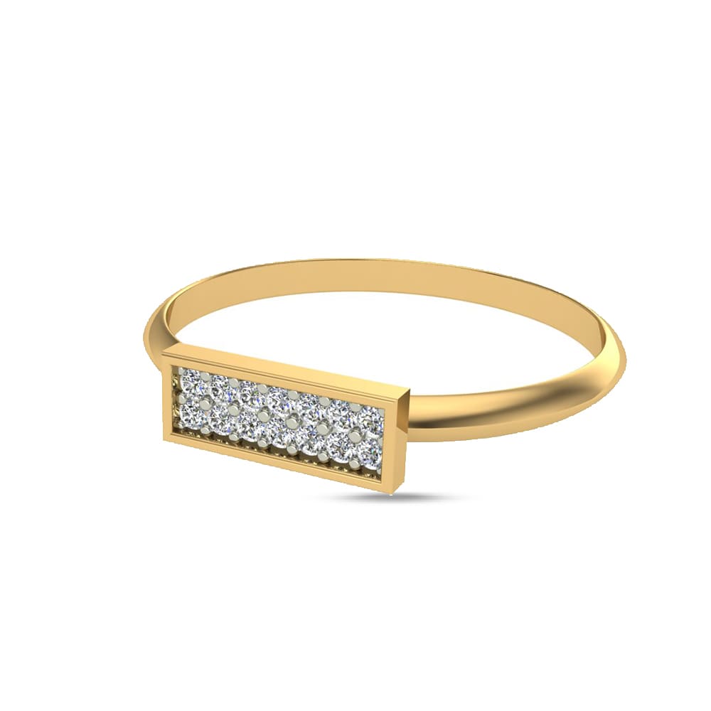 Esther Gold and Diamond Ring