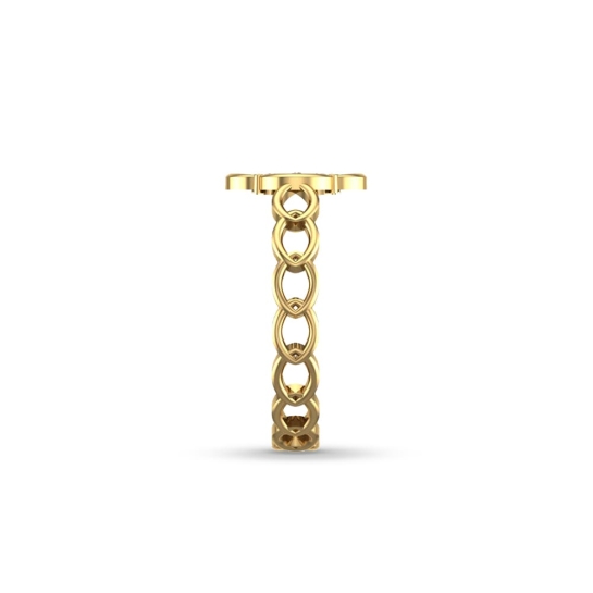 Noelle Gold and Diamond Ring