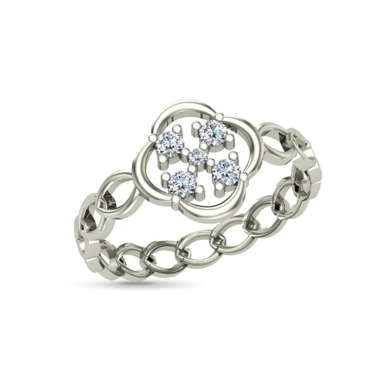 Noelle Gold and Diamond Ring