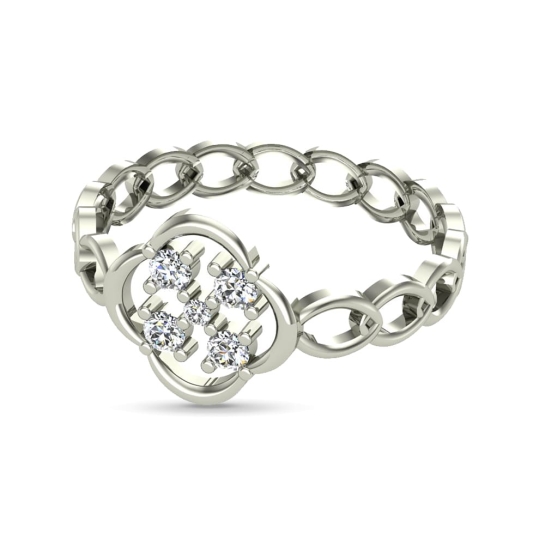 Noelle Gold and Diamond Ring