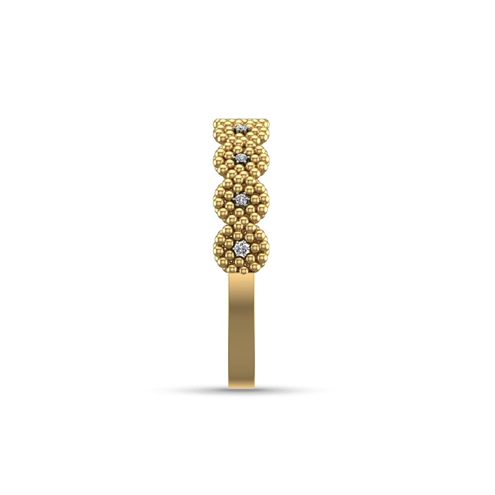 Harmony Gold and Diamond Ring