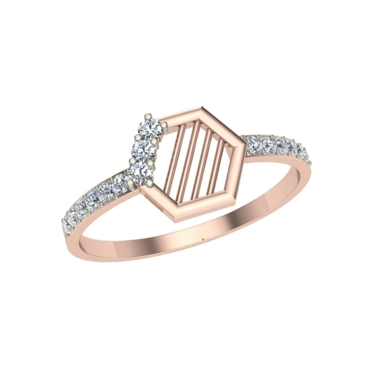 Gracie Gold and Diamond Ring