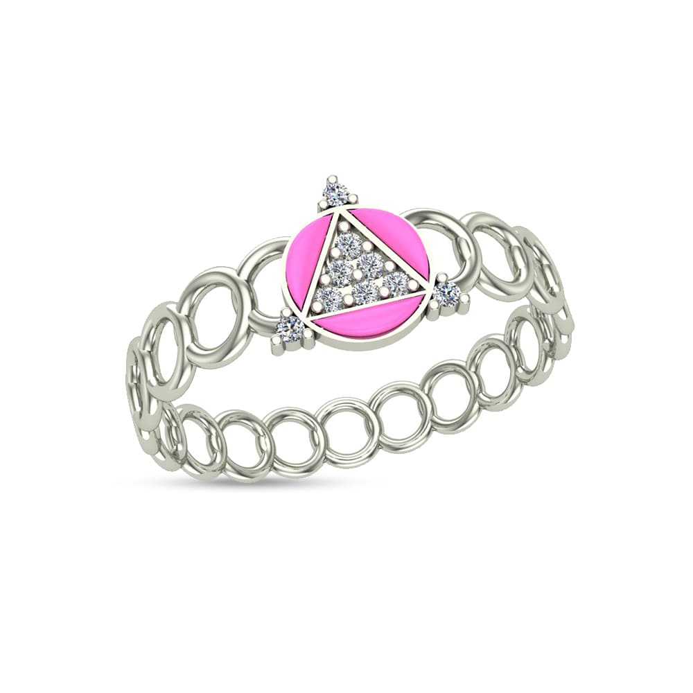 Teagan Gold and Diamond Ring