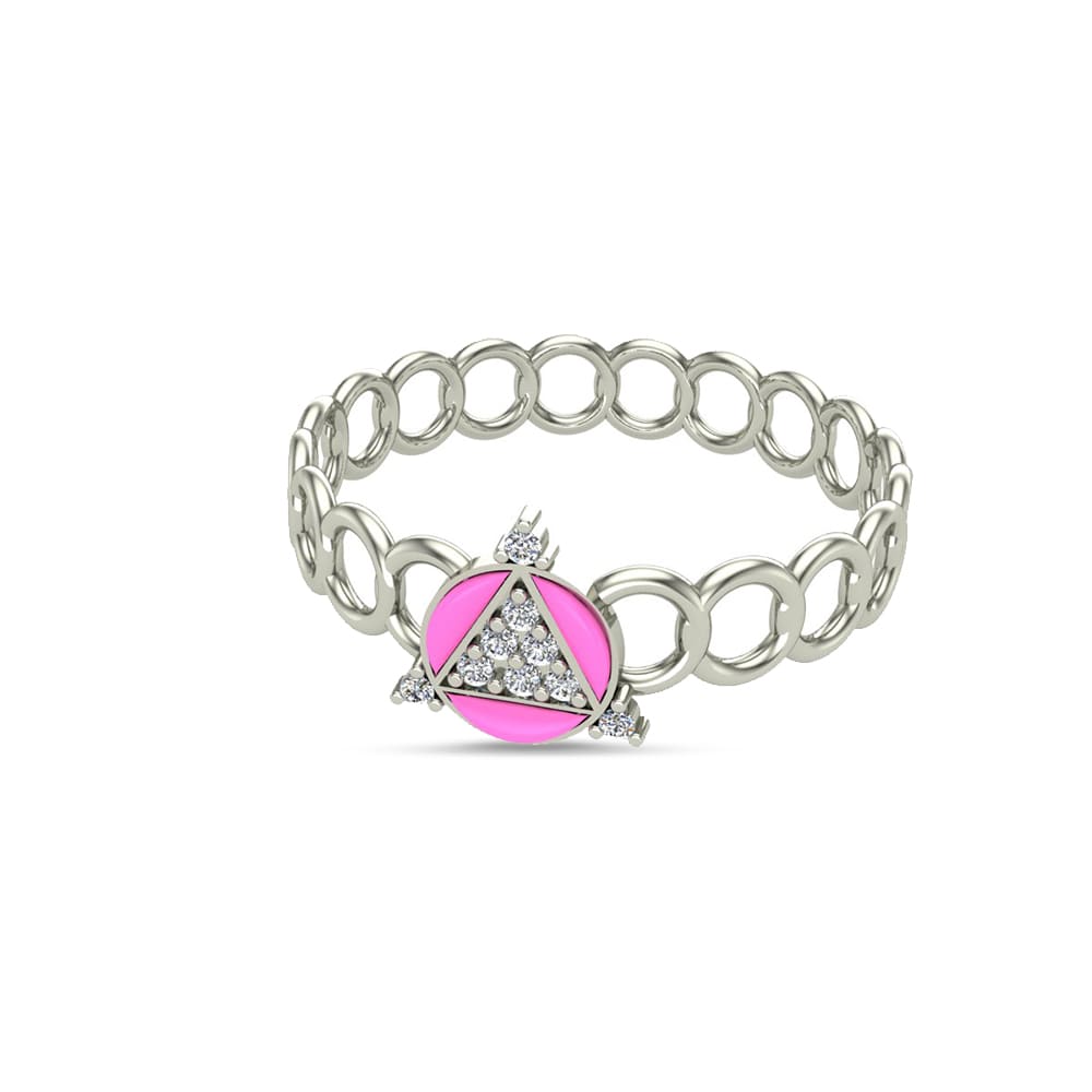 Teagan Gold and Diamond Ring