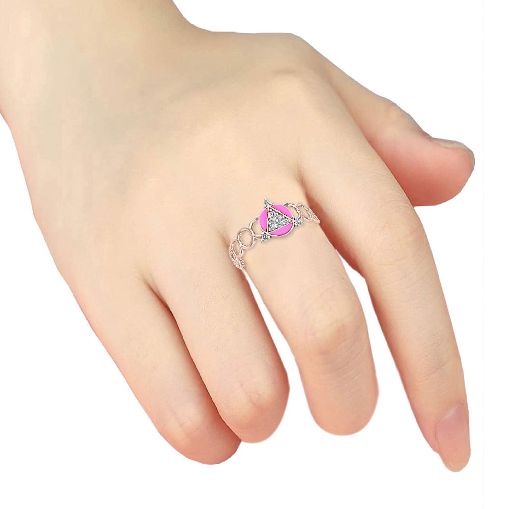 Teagan Gold and Diamond Ring