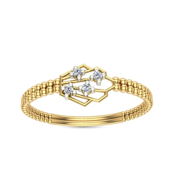 Joanna Gold and Diamond Ring