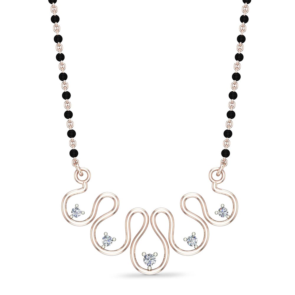 Dorothy Diamond Mangalsutra 