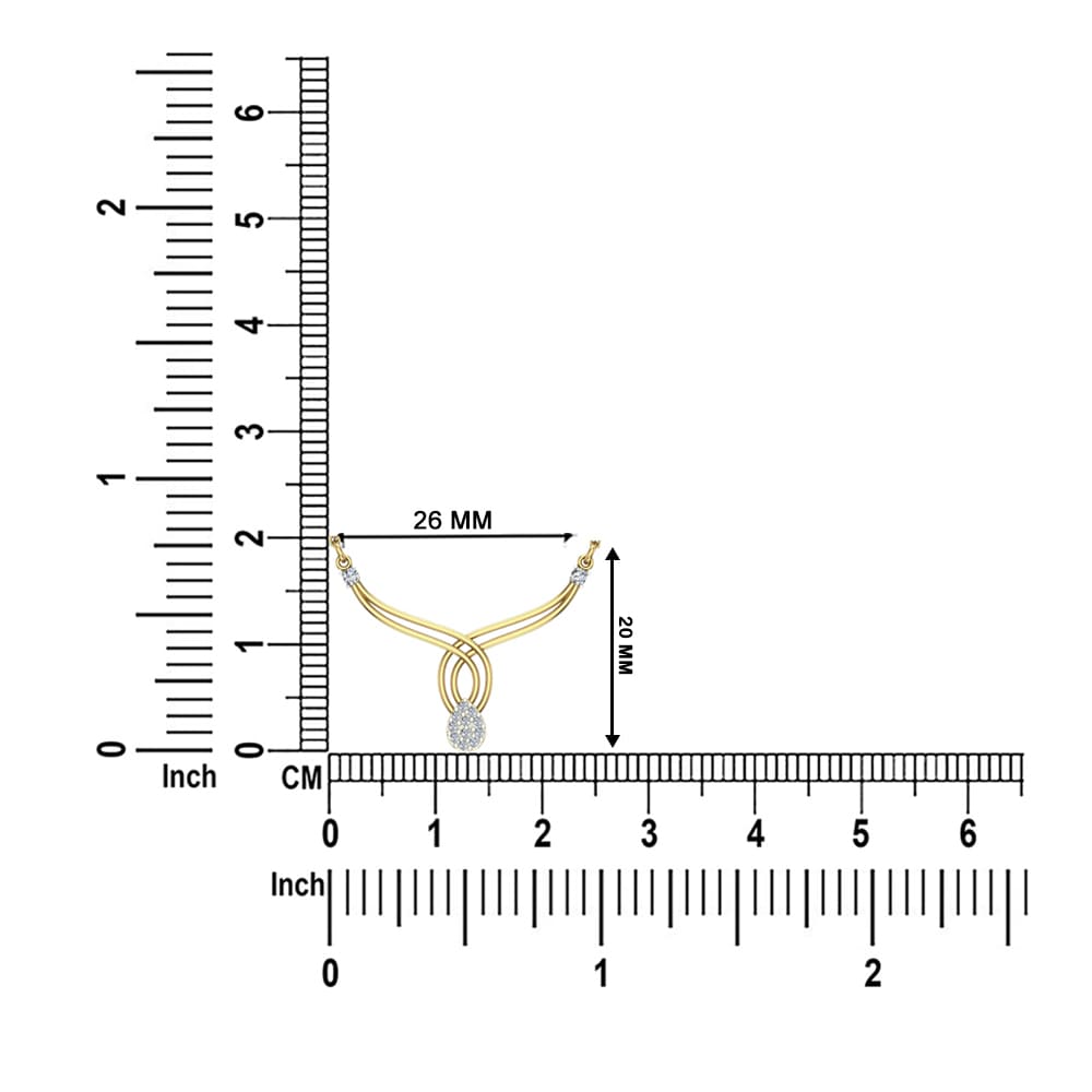 Oakleigh Diamond Mangalsutra