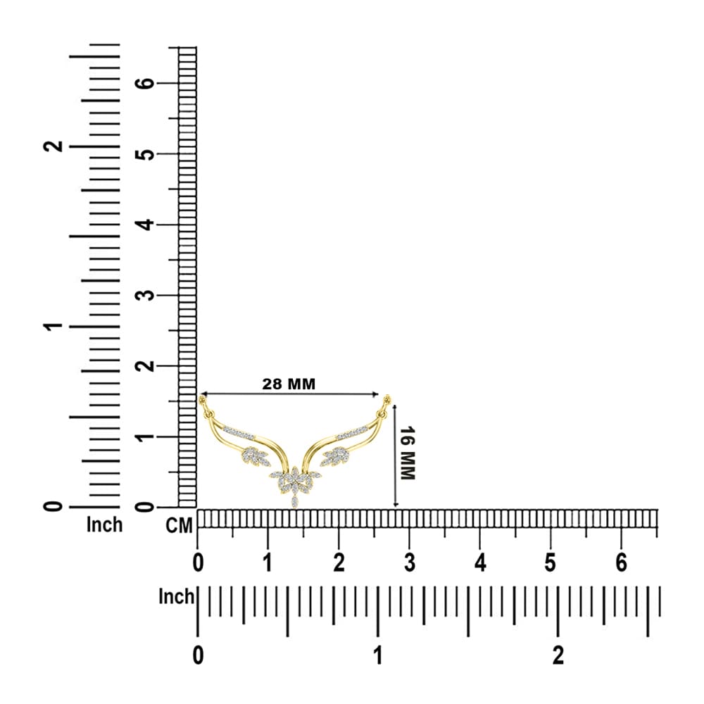 Anahi Diamond Mangalsutra