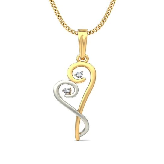 Penny Diamond Pendant