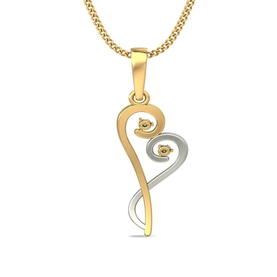 Penny Diamond Pendant