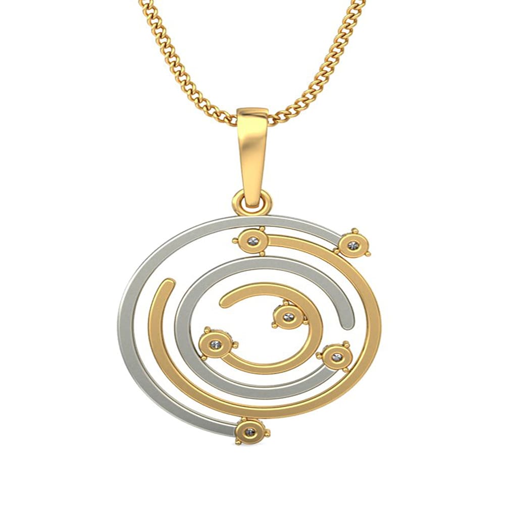Halo Diamond Pendant