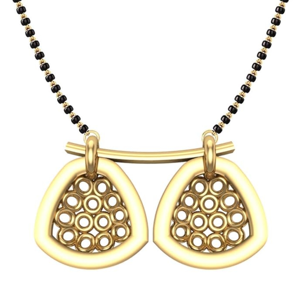 Aastha Mangalsutra Designs in Gold