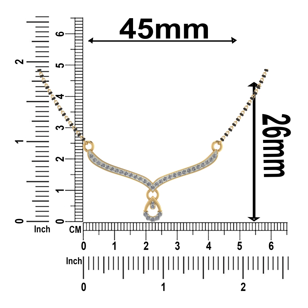 Anvi Diamond Mangalsutra