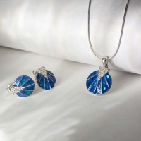 Priya 925 Sterling Silver Combo Drops and Pendant Priya 925 Sterling Silver Combo Drops and Pendant