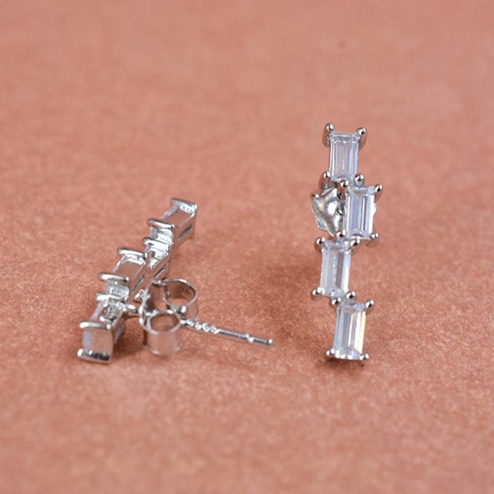 925 Sterling Silver Raha Studs earrings