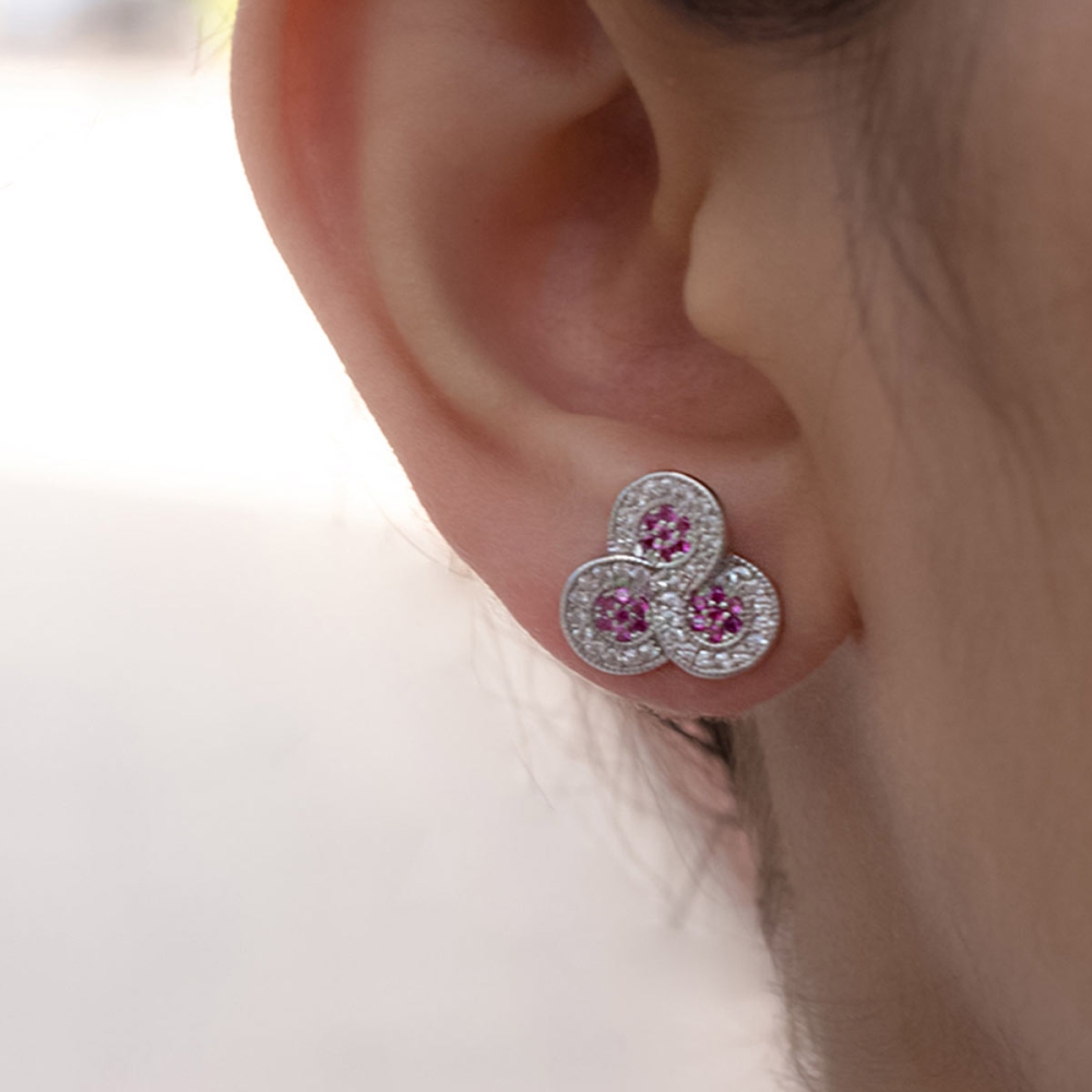 925 Sterling Silver Tashu Earrings