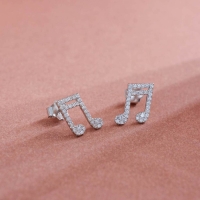 925 Sterling Silver Elegant Diksha Studs earrings