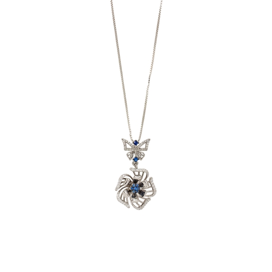 Nora 925 Sterling Silver Combo Drops and Pendant