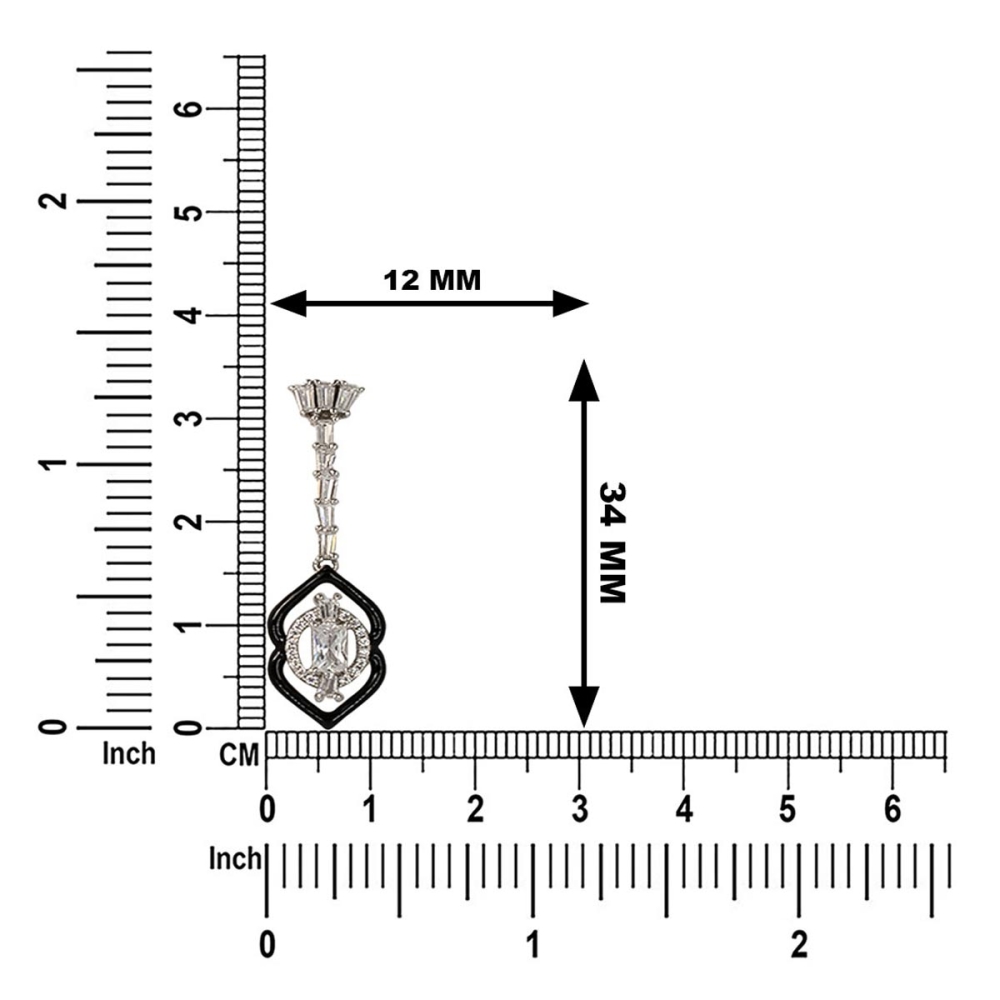 Ritu 925 Sterling Silver Combo Drops and Pendant