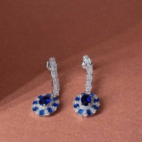 925 Renu Sterling Silver blue Earrings 925 Renu Sterling Silver blue Earrings