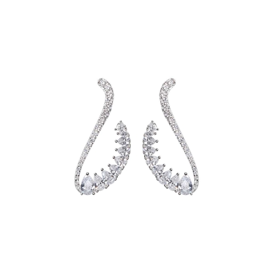 925 Sterling Silver Mira Earrings
