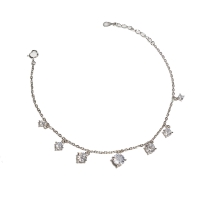 925 Zoya Silver Heart Charm Bracelet 925 Zoya Silver Heart Charm Bracelet