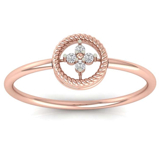Ruhana Gold and Diamond Ring