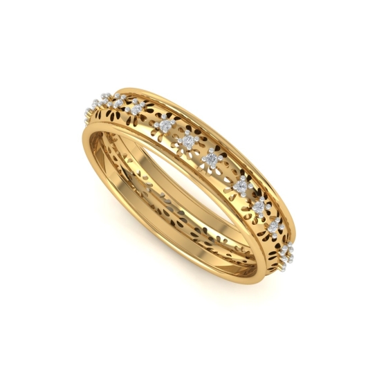 Om Diamond Ring