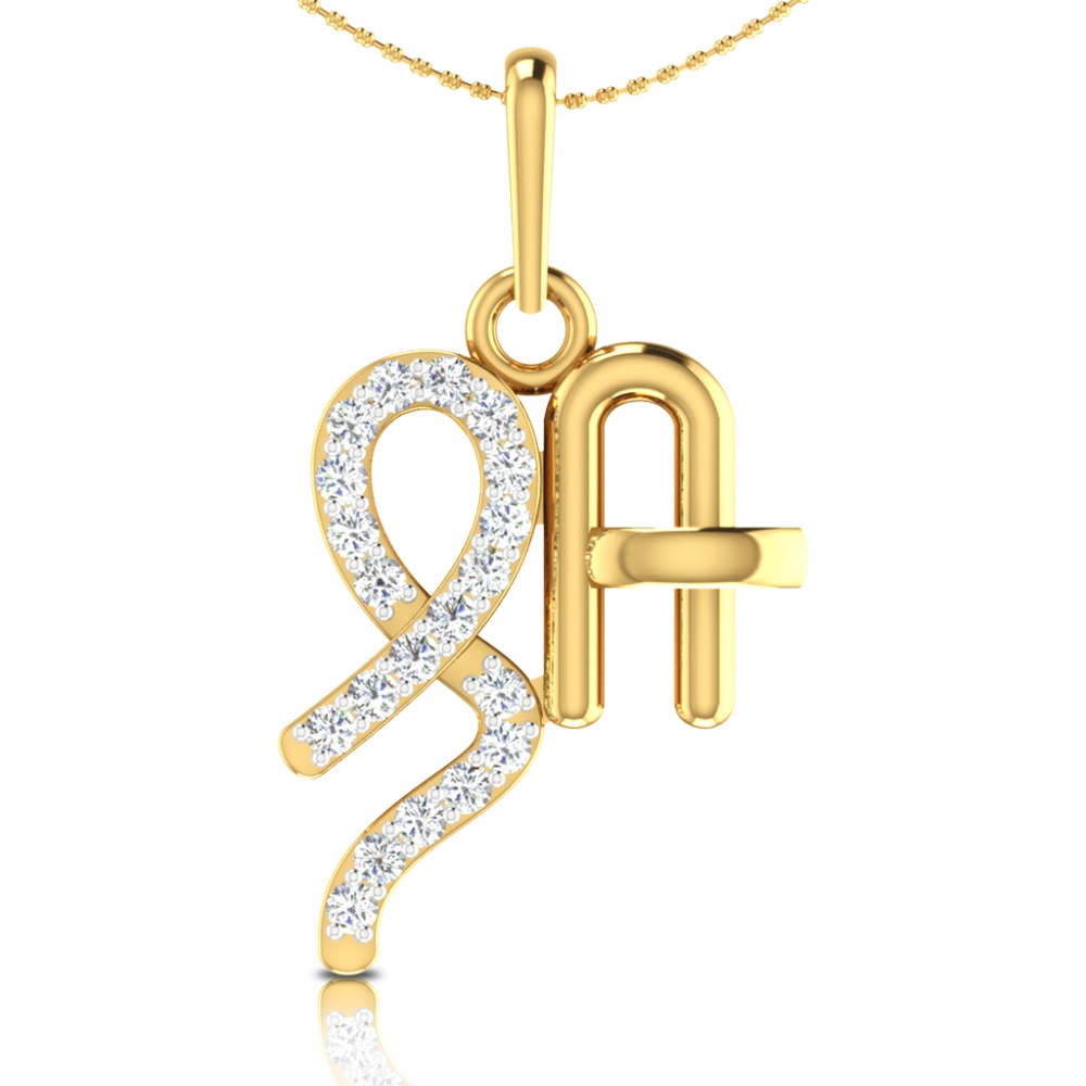 Shree  Diamond Rakhi Pendant