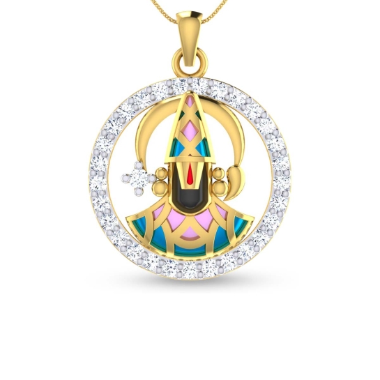 Hari Balaji Diamond Pendant