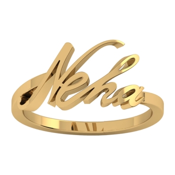 Neha name gold ring &hellip;