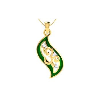 Om Diamond Pendant&hellip;