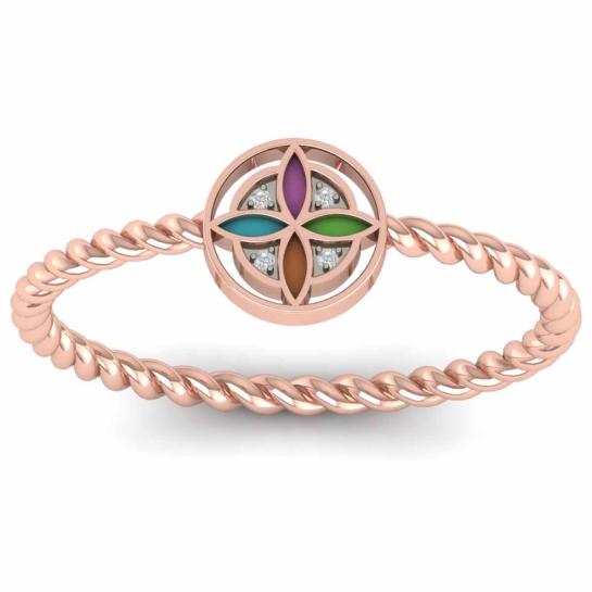 yumiko diamond ring