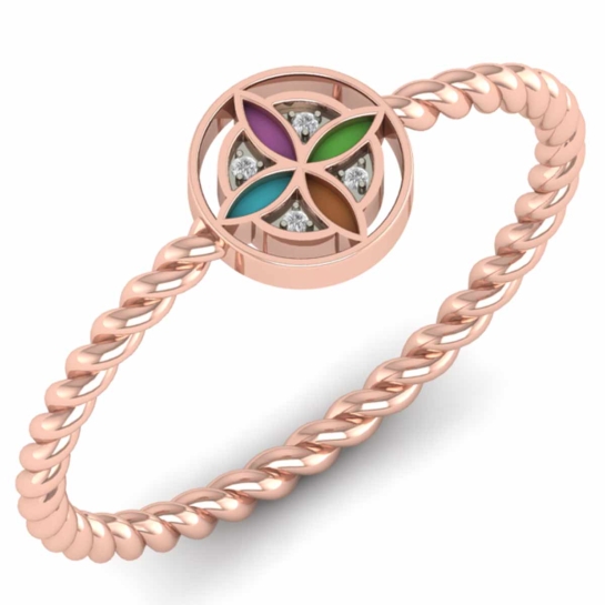 yumiko diamond ring
