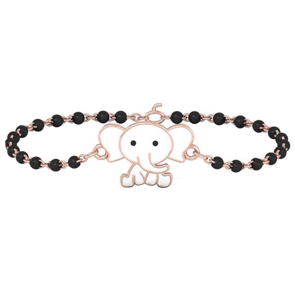Gold Elephant Bracelet 