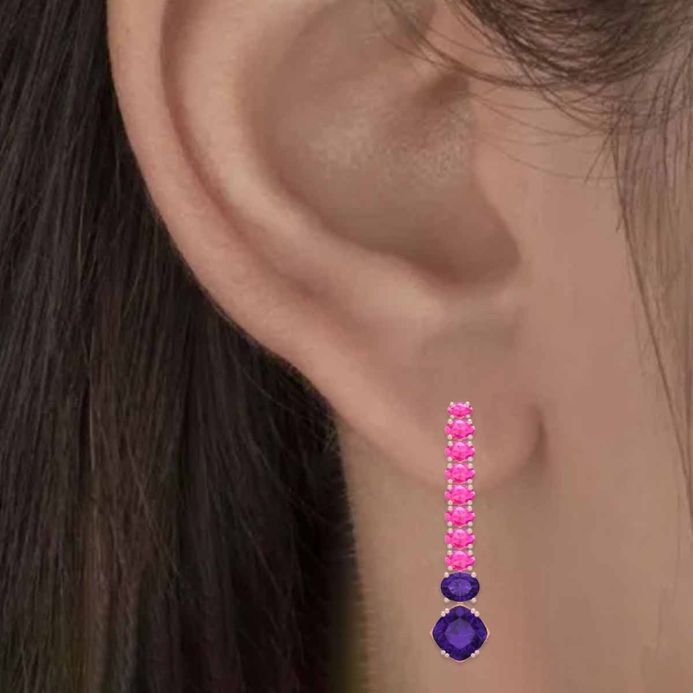 Diya Gold Earring
