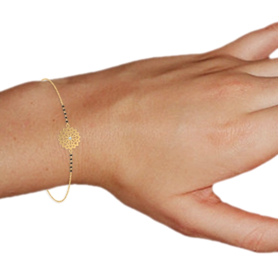 Neelam Diamond Bracelet