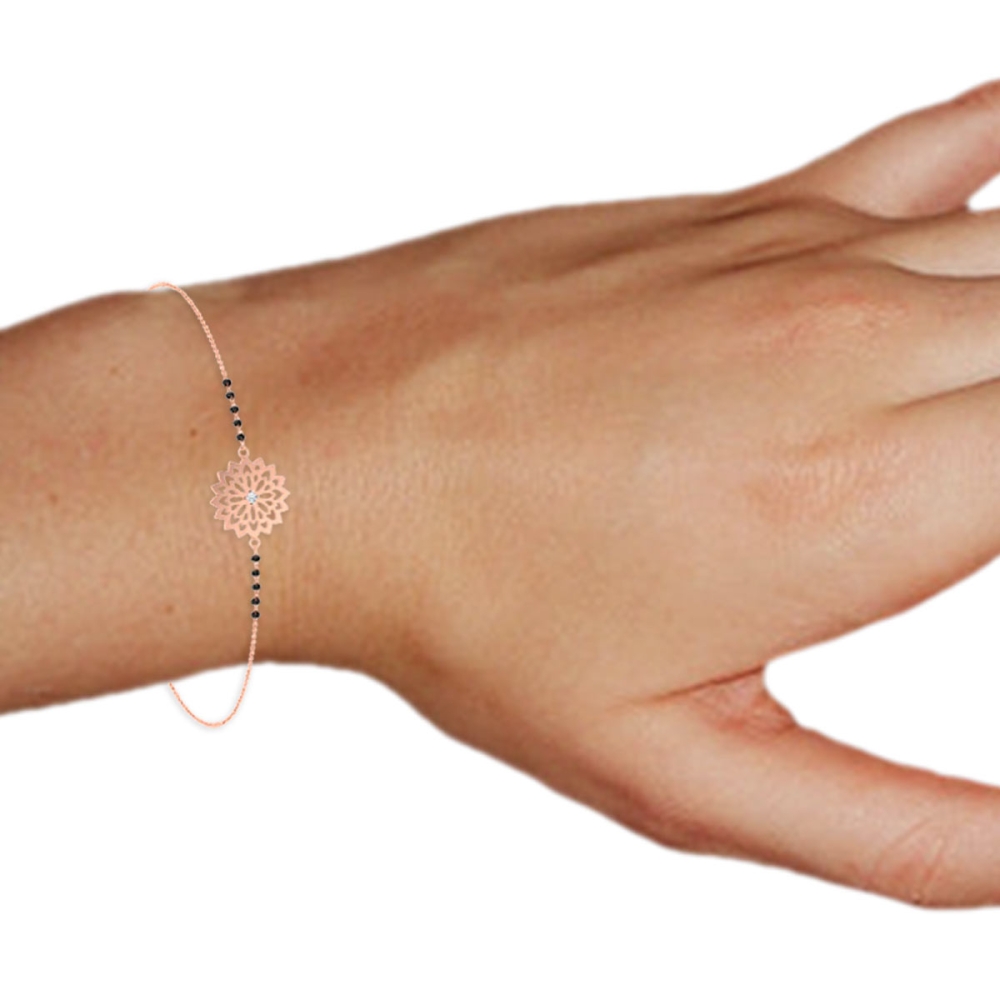 Neelam Diamond Bracelet