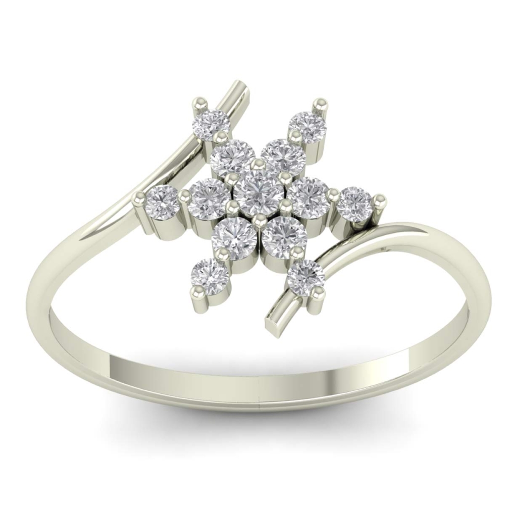 Avika Gold and Diamond Ring