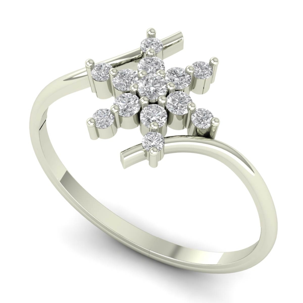 Avika Gold and Diamond Ring