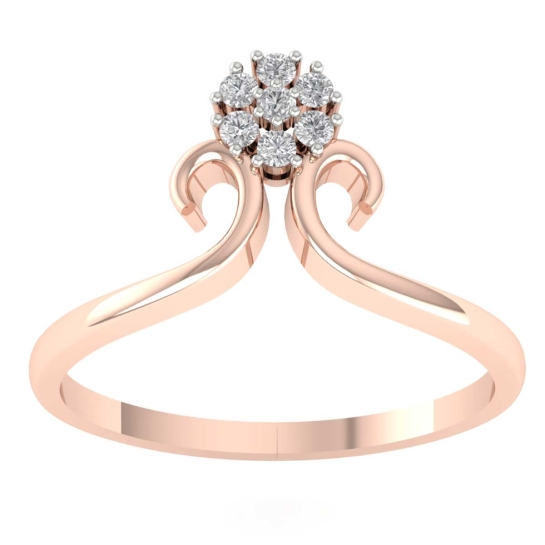 Nia Gold and Diamond Ring