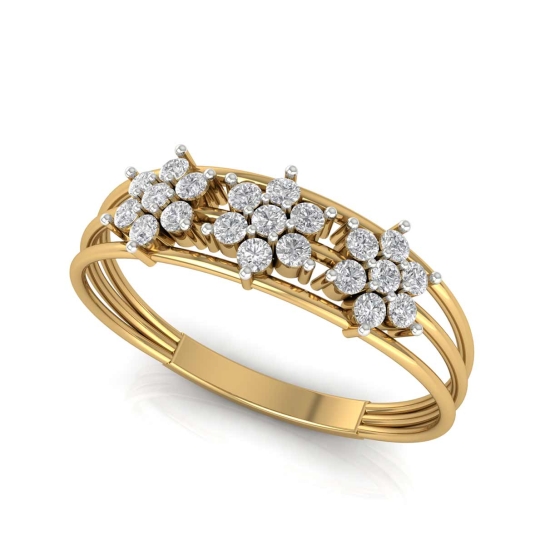 Kishti Gold and Diamond Ring