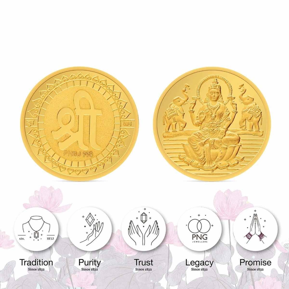 2 Gram Shree Laxmi Gold Coin