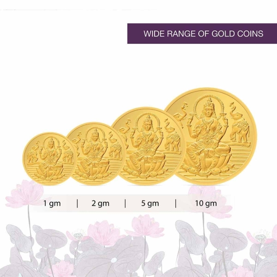 2 Gram Shree Laxmi Gold Coin