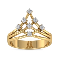 Nilaha Gold and Diamond Ring
