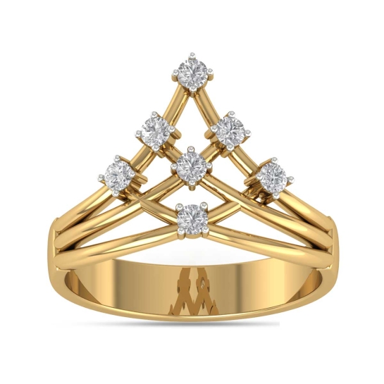 Nilaha Gold and Diamond Ring